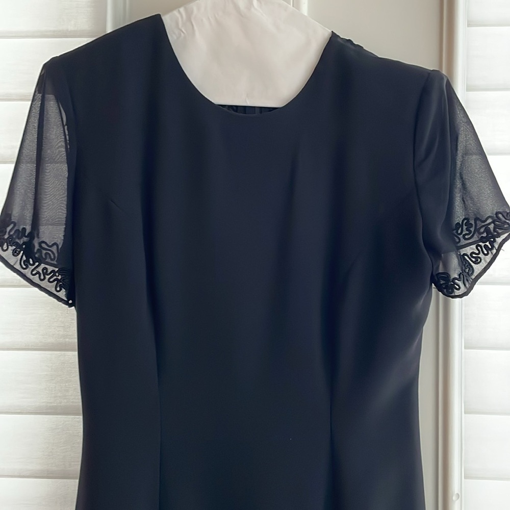 Donna Morgan Black Dress Size 4